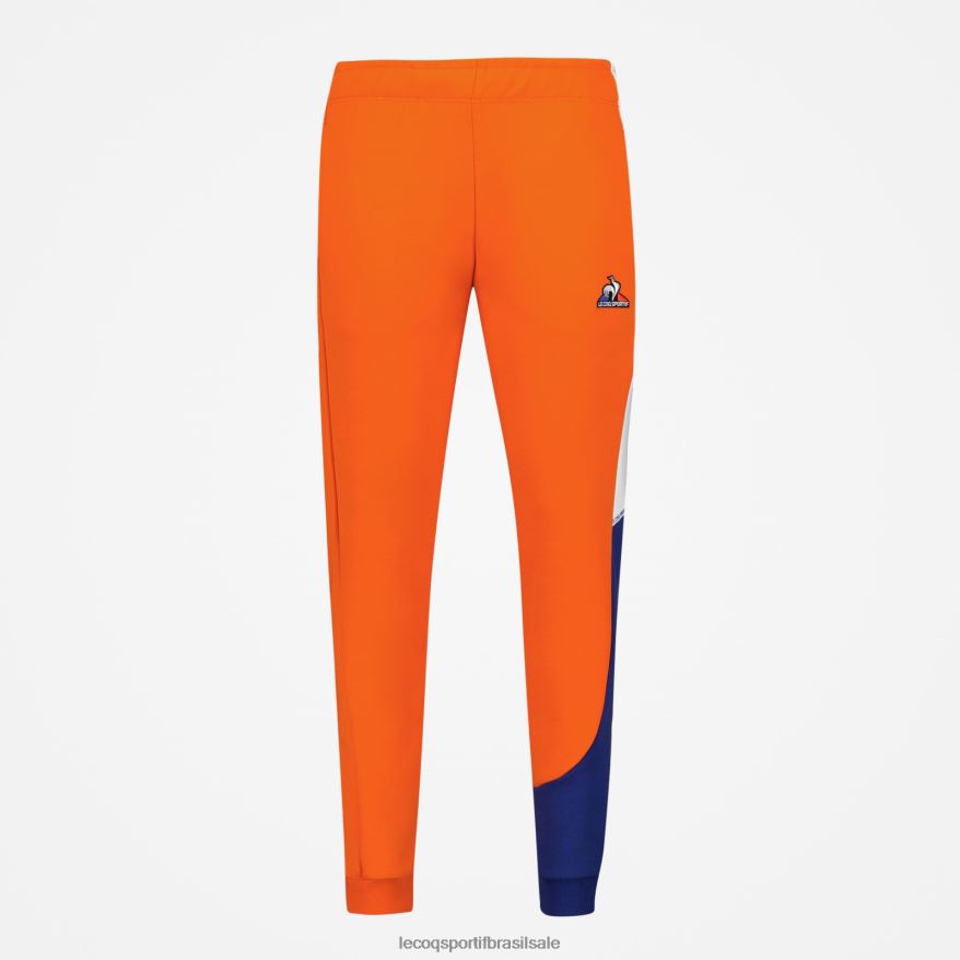 Le Coq Sportif roupas calça laranja crianças 84V684642