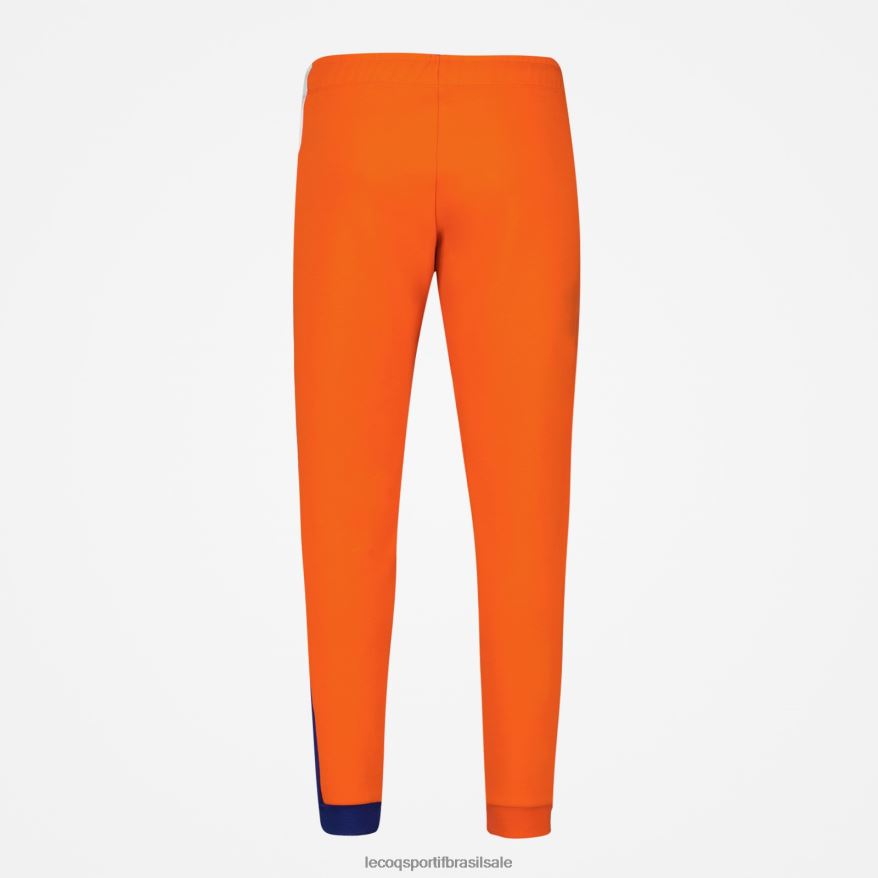 Le Coq Sportif roupas calça laranja crianças 84V684642