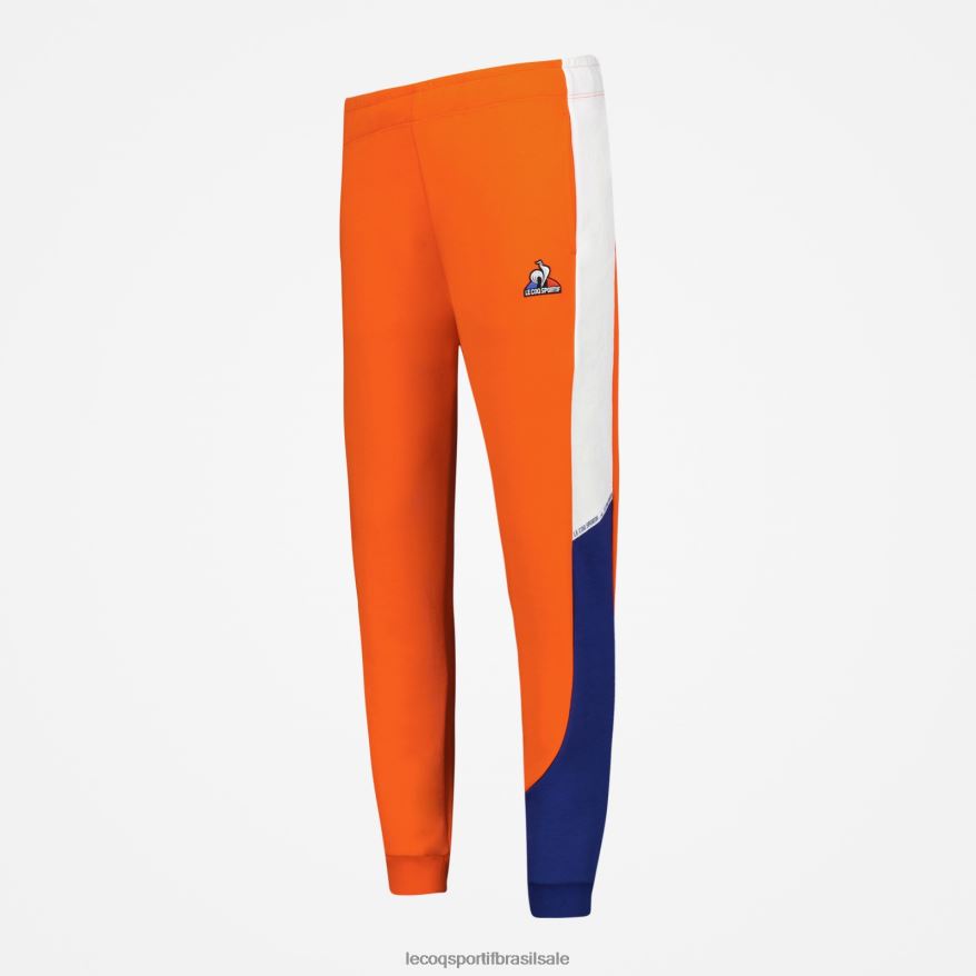 Le Coq Sportif roupas calça laranja crianças 84V684642