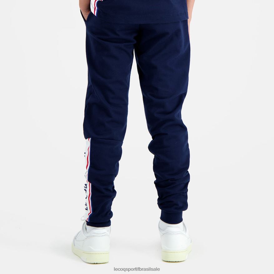 Le Coq Sportif roupas calças azuis crianças 84V684652