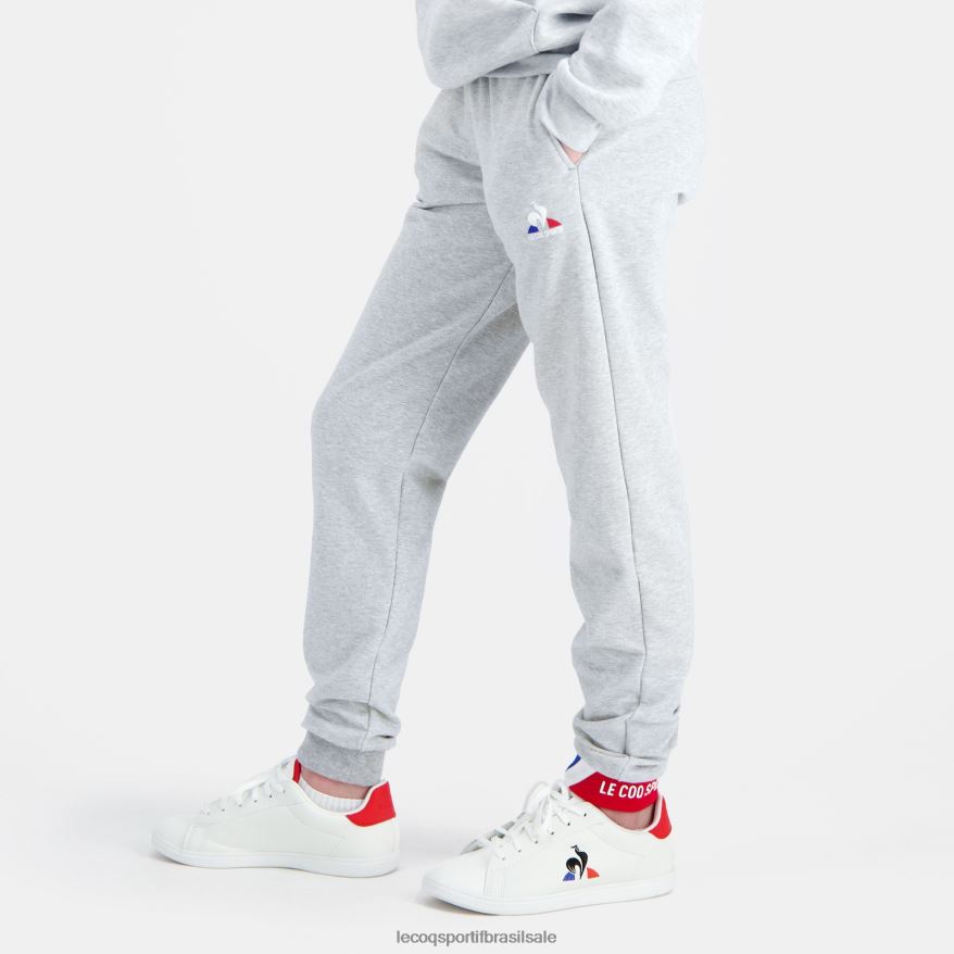 Le Coq Sportif roupas calças cinza crianças 84V684403