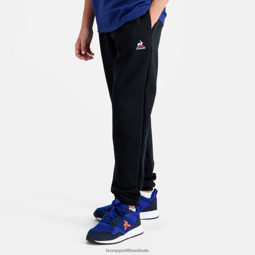 Le Coq Sportif roupas calças pretas crianças 84V684664