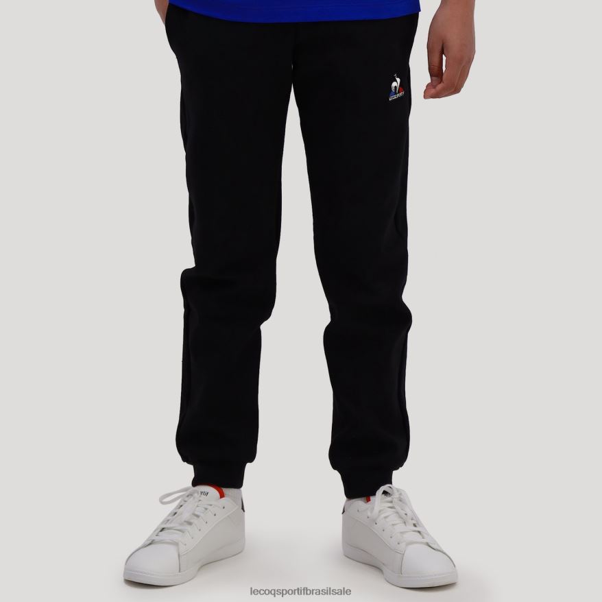 Le Coq Sportif roupas calças pretas crianças 84V684667