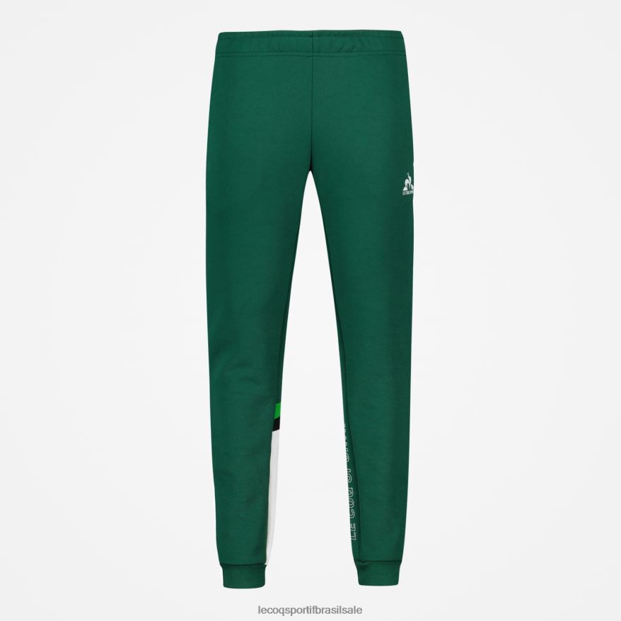 Le Coq Sportif roupas calças verdes crianças 84V684406