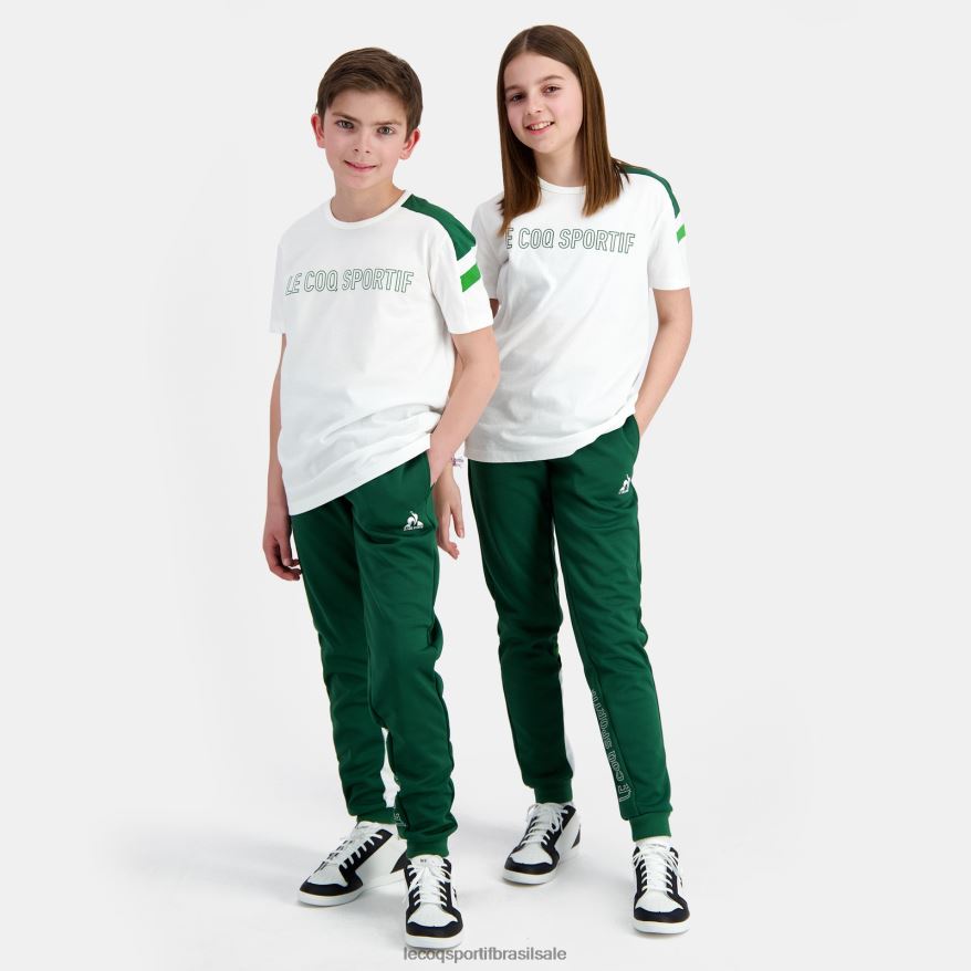 Le Coq Sportif roupas calças verdes crianças 84V684406