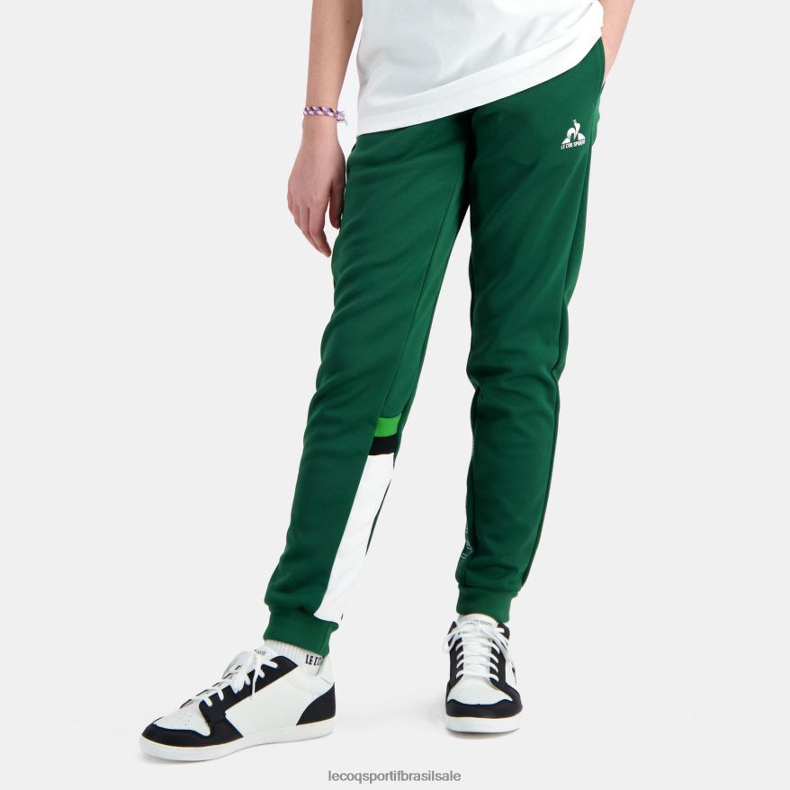 Le Coq Sportif roupas calças verdes crianças 84V684406