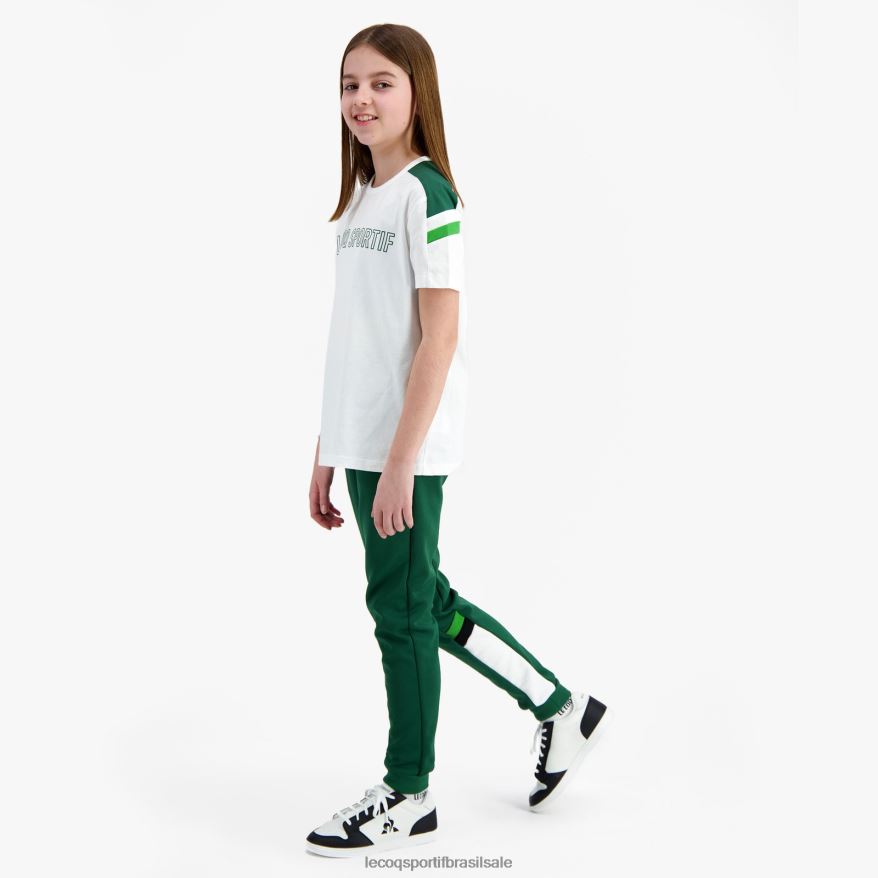 Le Coq Sportif roupas calças verdes crianças 84V684406