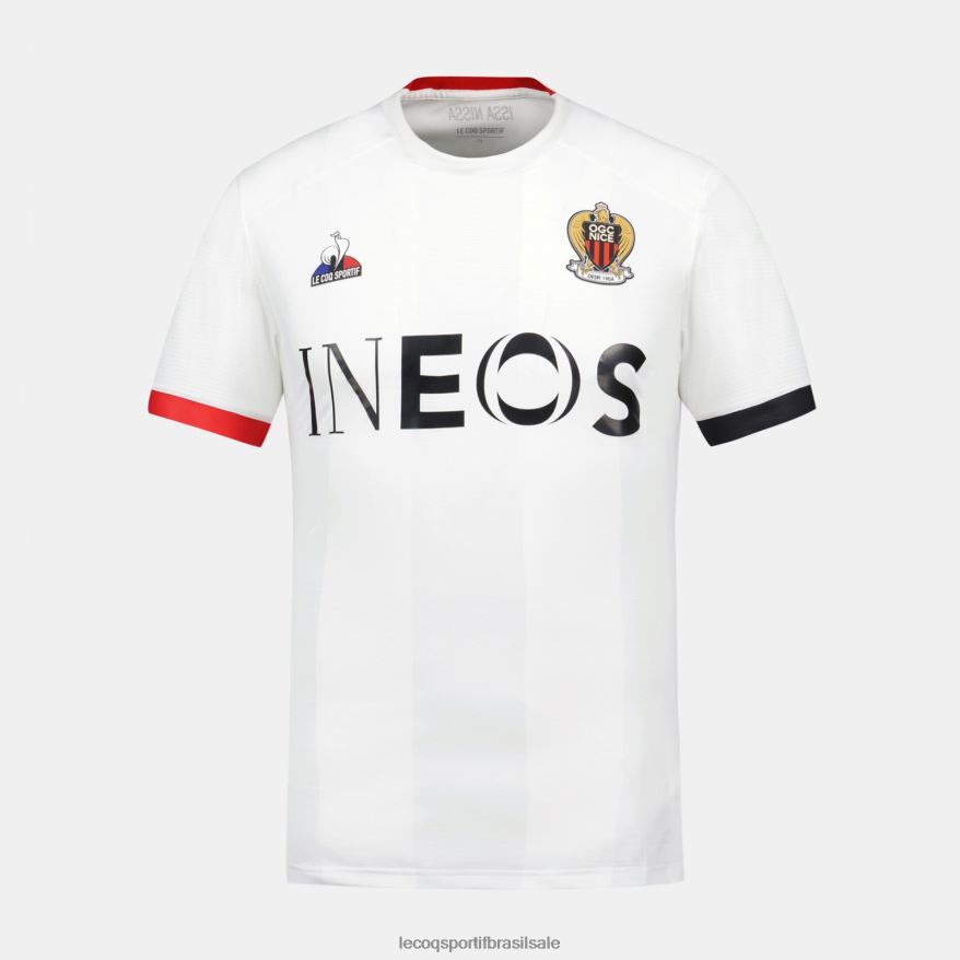 Le Coq Sportif roupas camisa branca crianças 84V684700