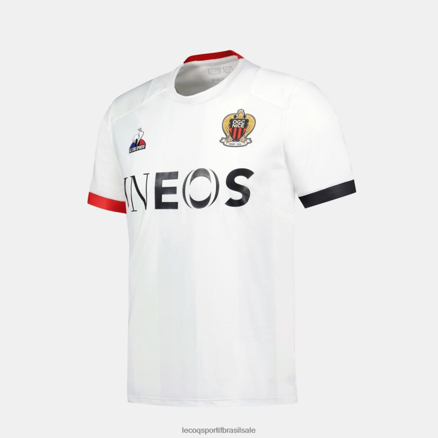 Le Coq Sportif roupas camisa branca crianças 84V684700