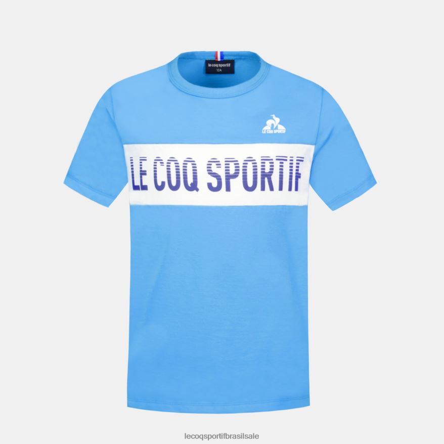 Le Coq Sportif roupas camiseta azul crianças 84V684379