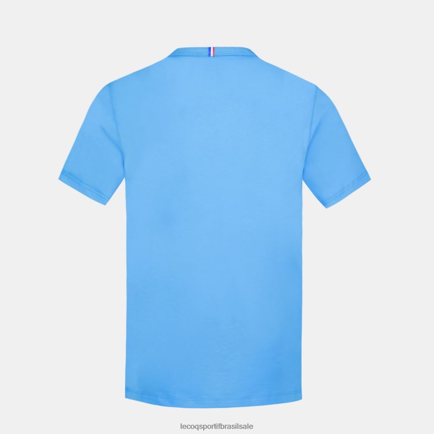 Le Coq Sportif roupas camiseta azul crianças 84V684379