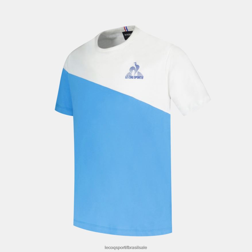 Le Coq Sportif roupas camiseta azul crianças 84V684381