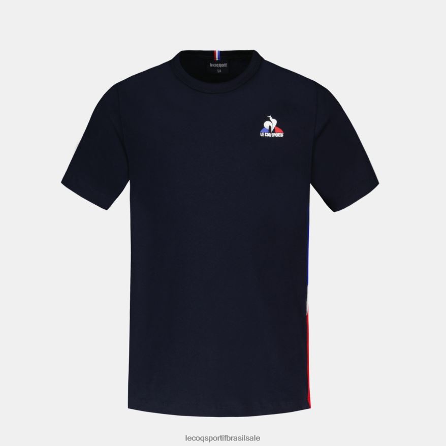 Le Coq Sportif roupas camiseta azul crianças 84V684385