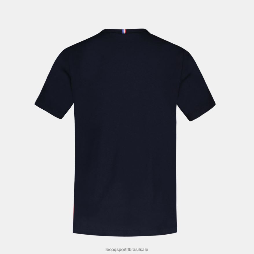 Le Coq Sportif roupas camiseta azul crianças 84V684385