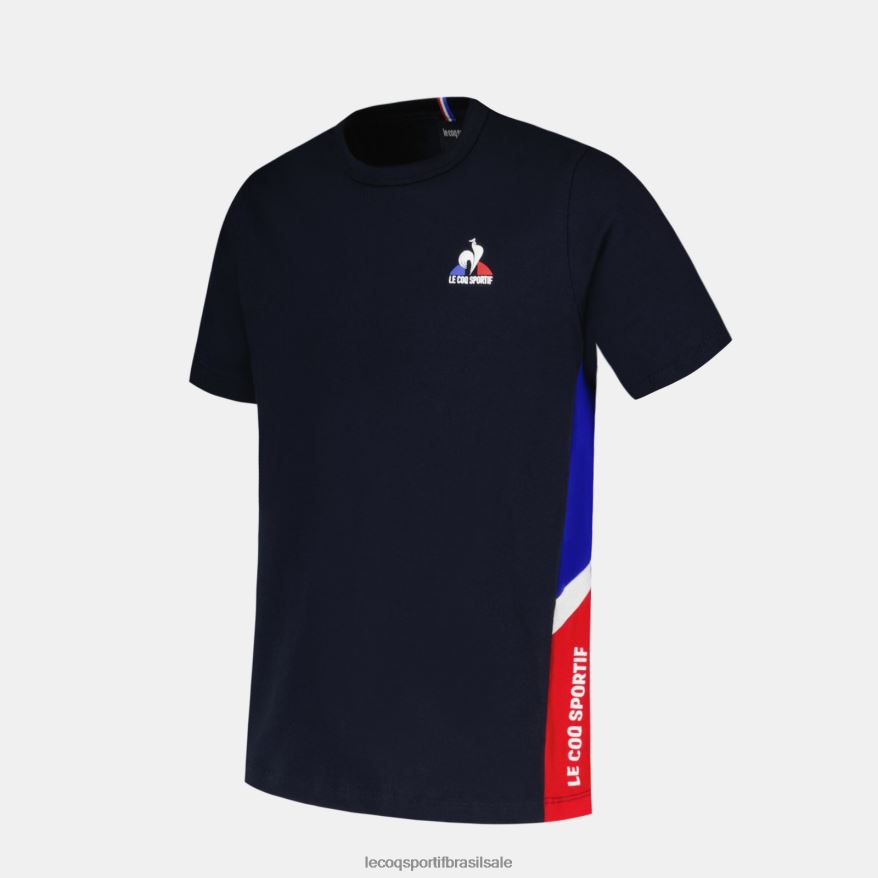 Le Coq Sportif roupas camiseta azul crianças 84V684385