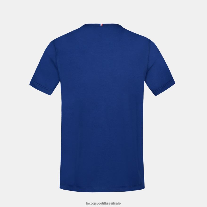 Le Coq Sportif roupas camiseta azul crianças 84V684386