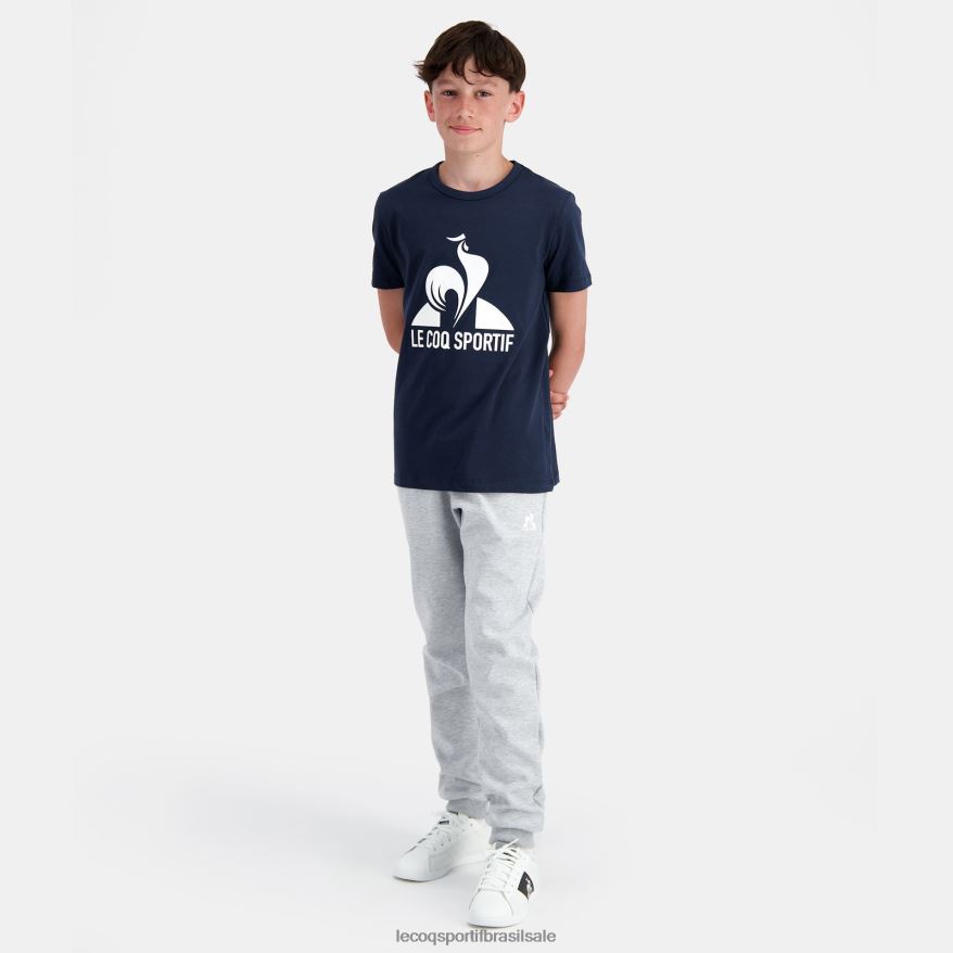 Le Coq Sportif roupas camiseta azul crianças 84V684388