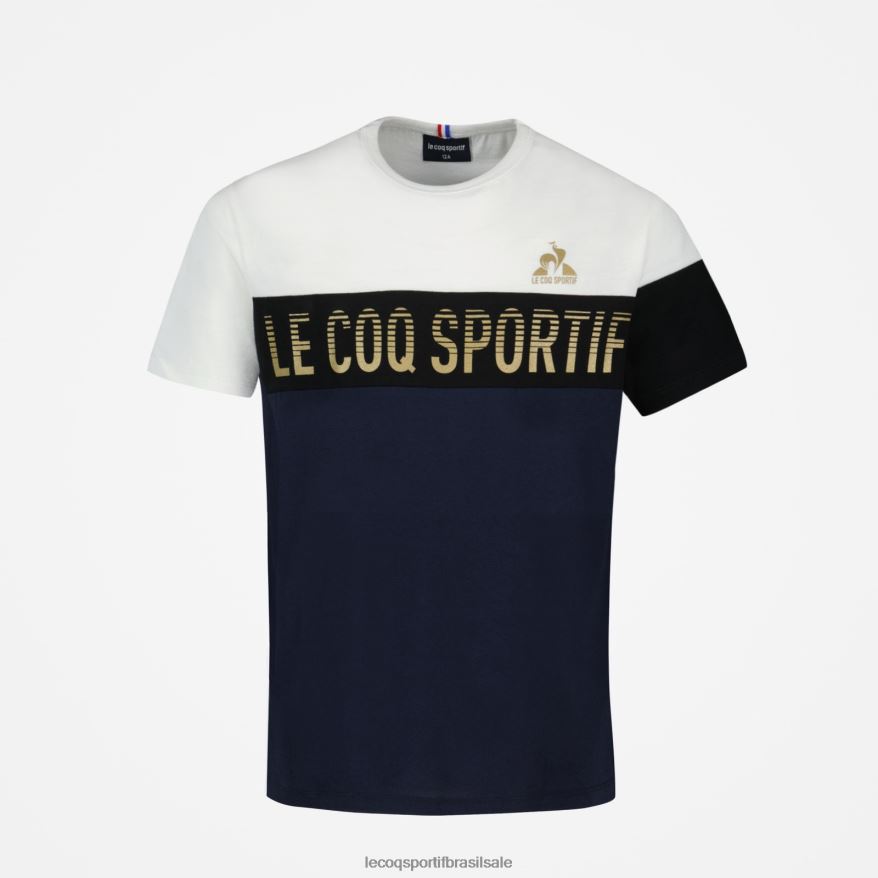Le Coq Sportif roupas camiseta azul crianças 84V684639