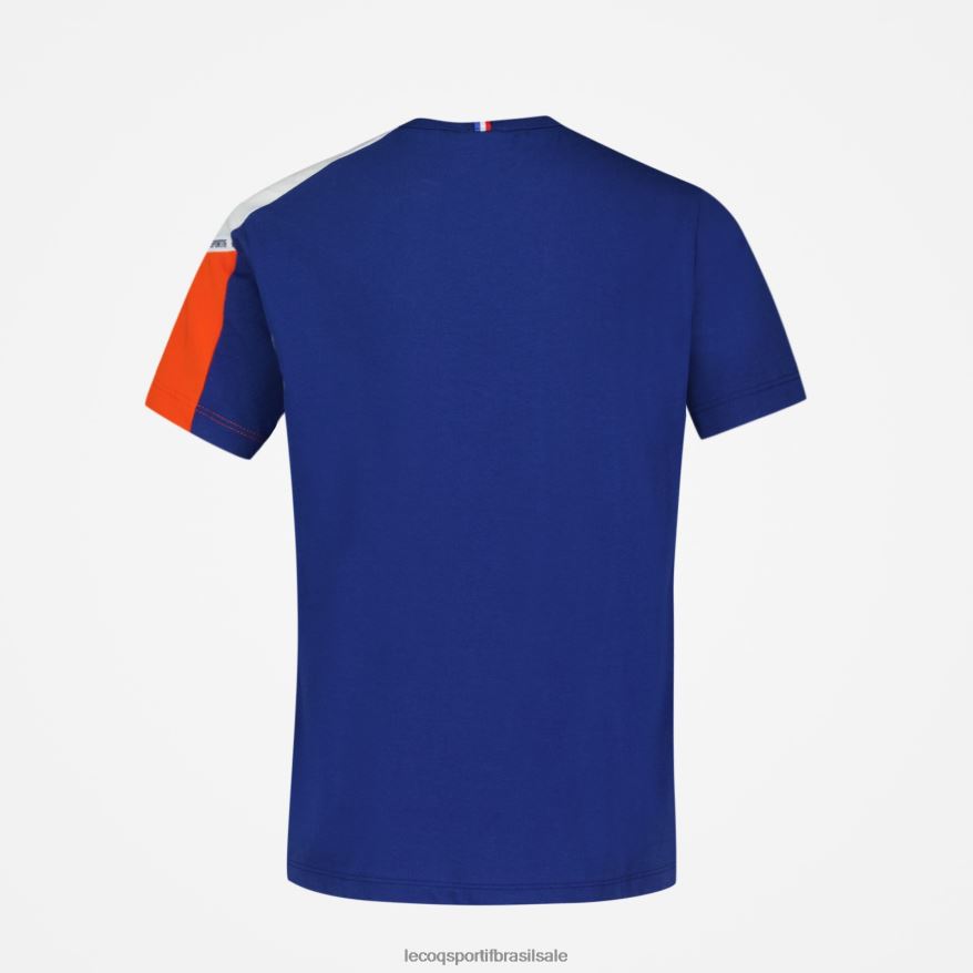 Le Coq Sportif roupas camiseta azul crianças 84V684651