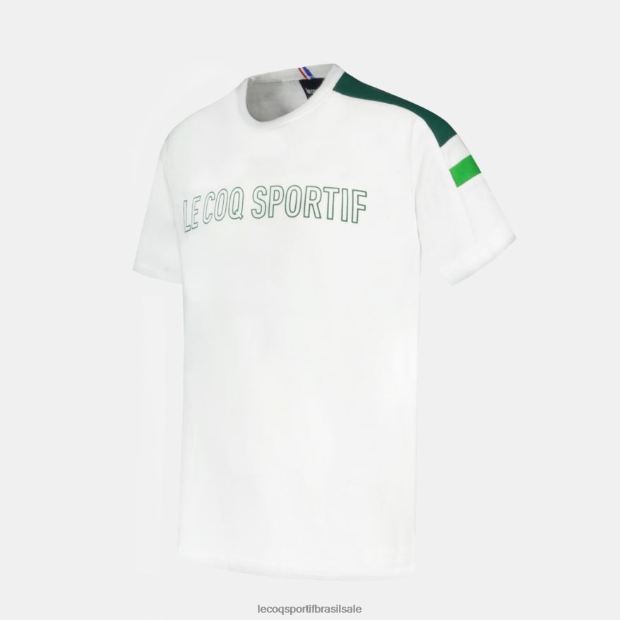 Le Coq Sportif roupas camiseta branca crianças 84V684382