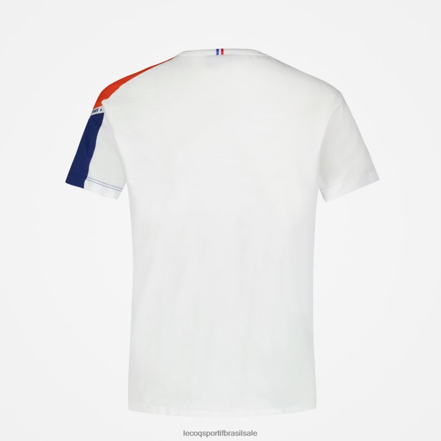 Le Coq Sportif roupas camiseta branca crianças 84V684649