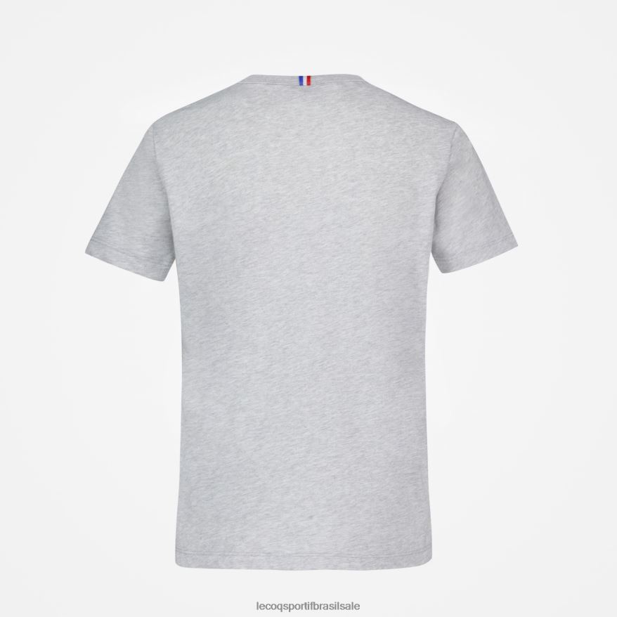 Le Coq Sportif roupas camiseta cinza crianças 84V684640