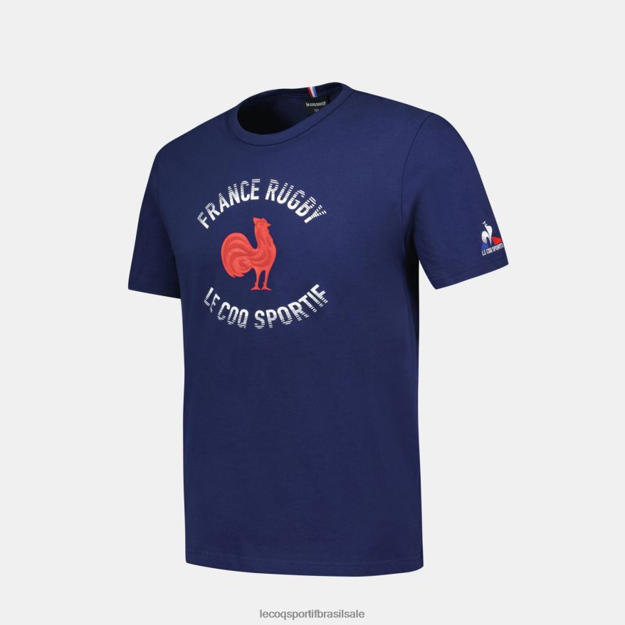 Le Coq Sportif roupas camiseta - frança rugby azul crianças 84V684390