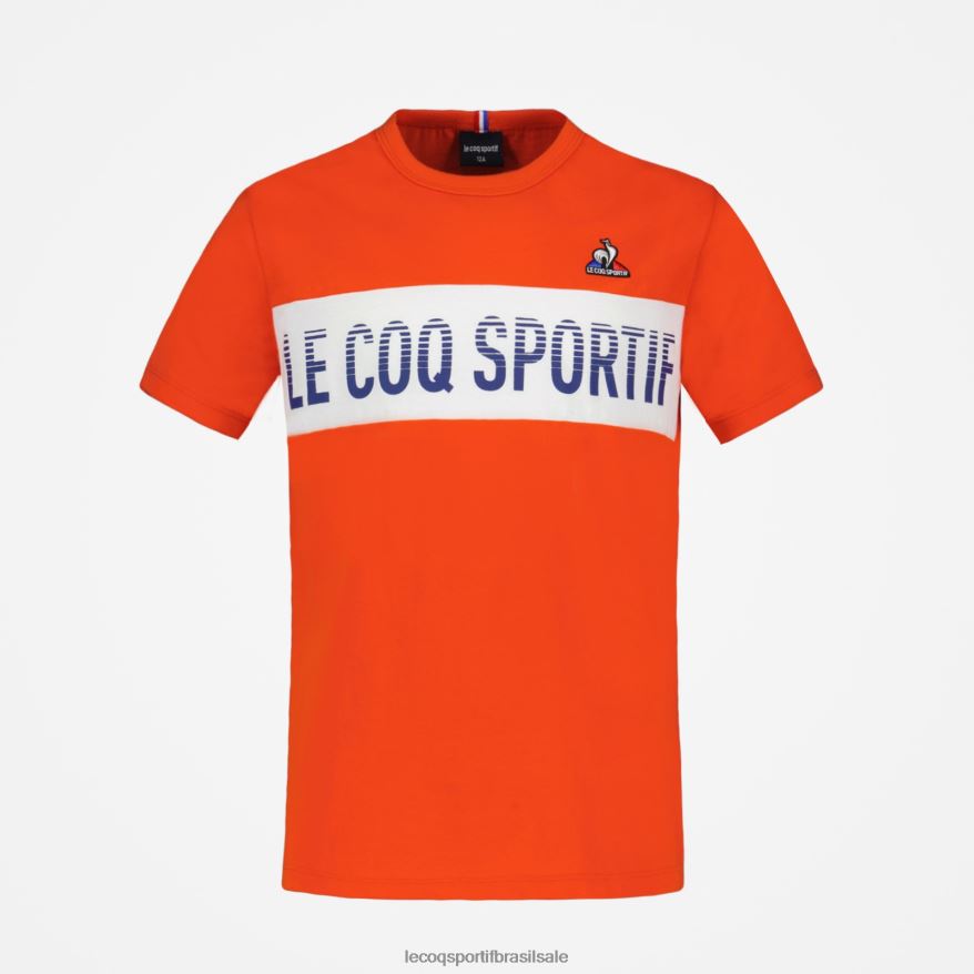 Le Coq Sportif roupas camiseta multicolorida crianças 84V684645