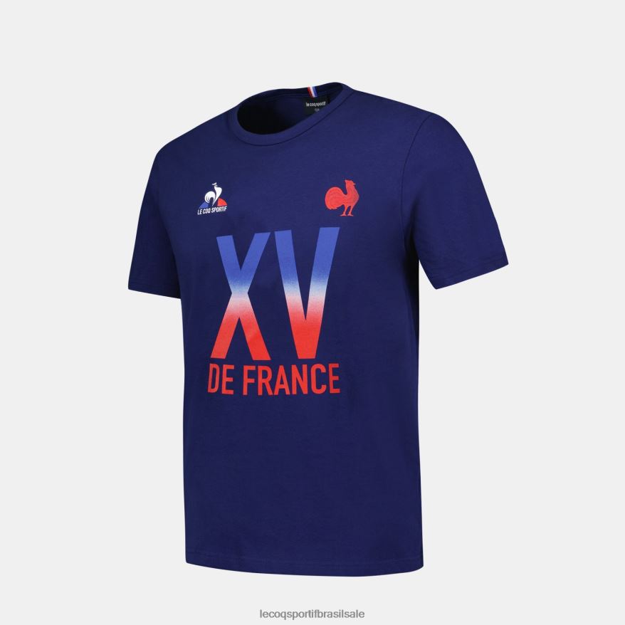 Le Coq Sportif roupas camiseta - xv de france azul crianças 84V684389