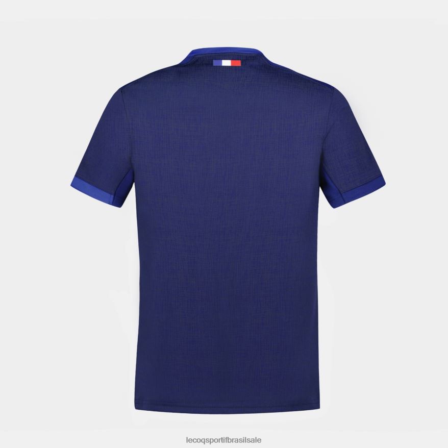 Le Coq Sportif roupas réplica camisa xv de france - rugby world cup 2023 azul crianças 84V684694