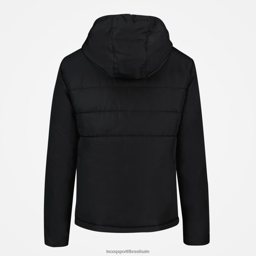 Le Coq Sportif roupas jaqueta preta crianças 84V684658