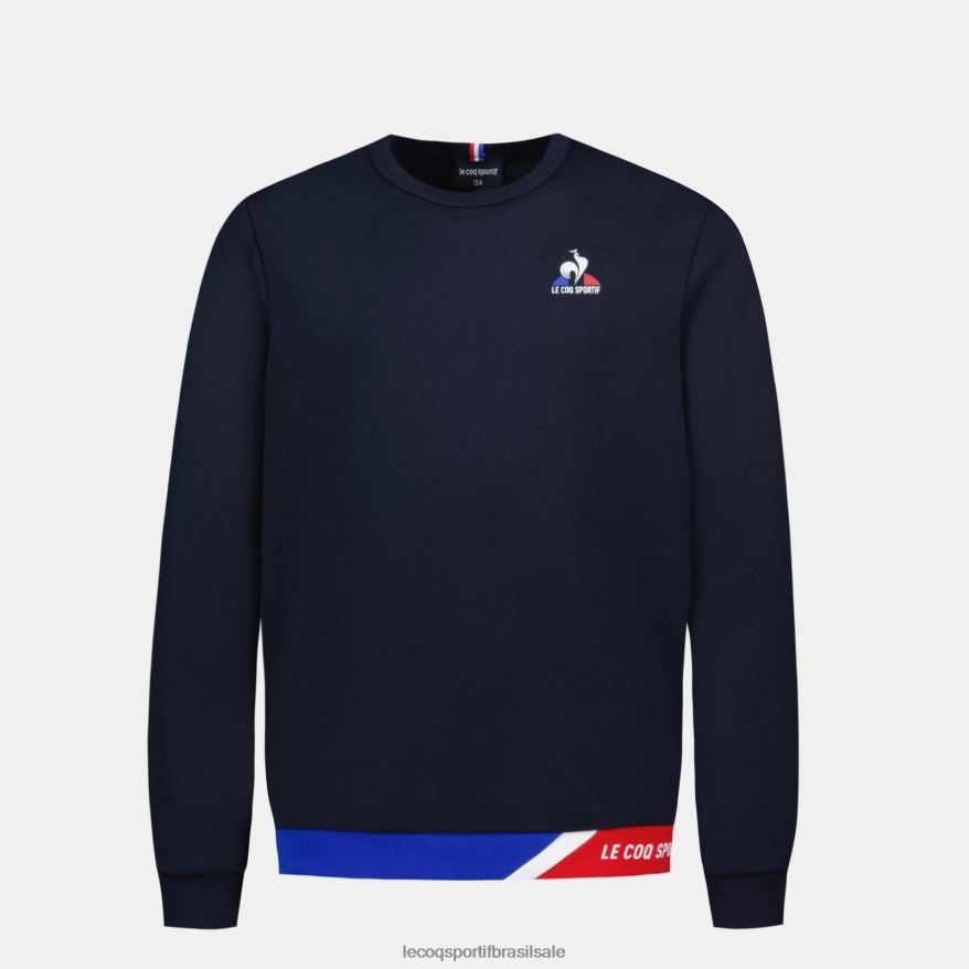Le Coq Sportif roupas moletom azul crianças 84V684394