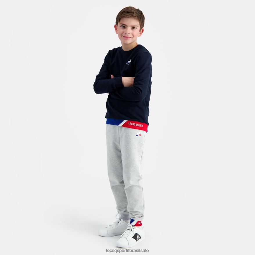 Le Coq Sportif roupas moletom azul crianças 84V684394