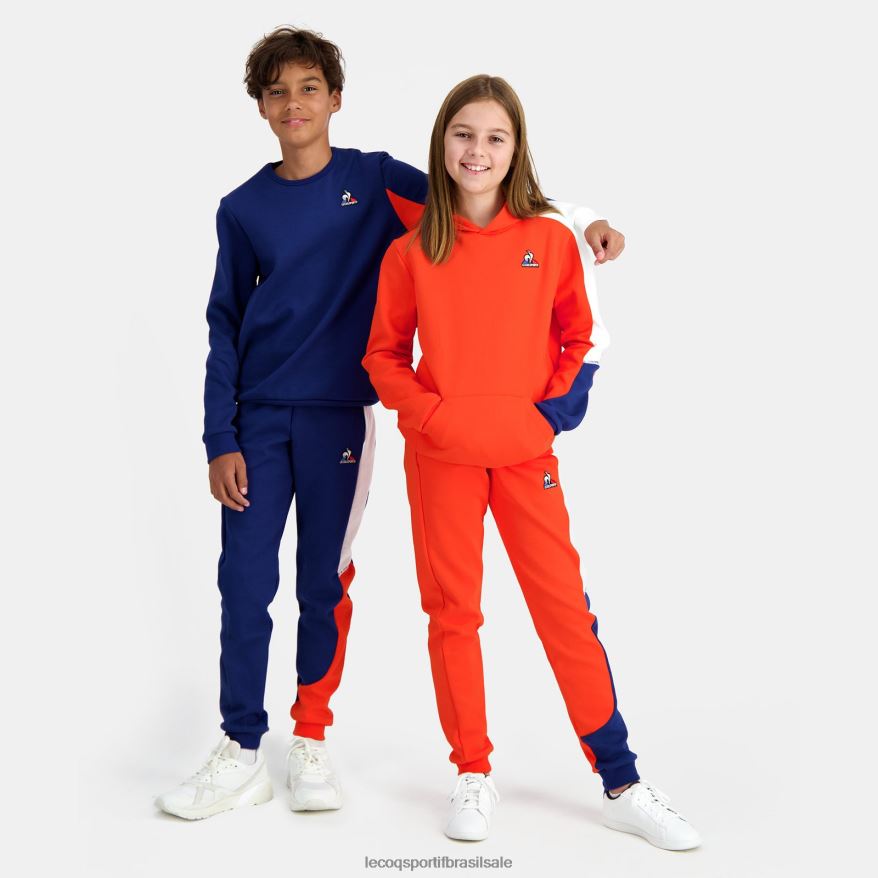 Le Coq Sportif roupas moletom azul crianças 84V684648