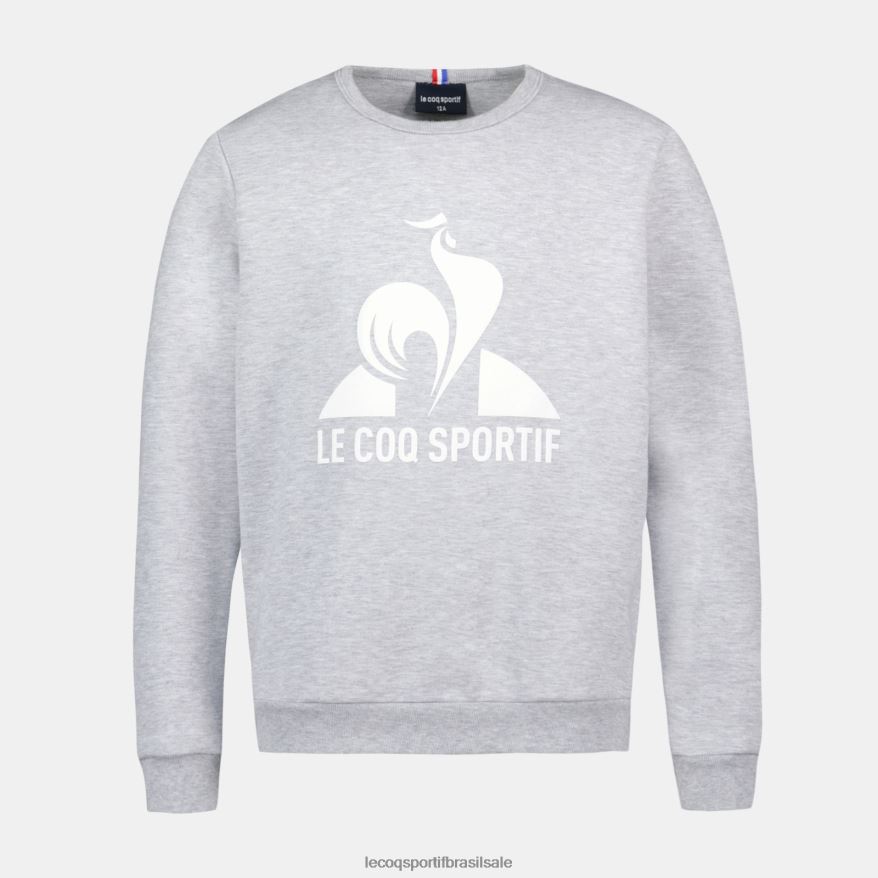 Le Coq Sportif roupas moletom cinza crianças 84V684397