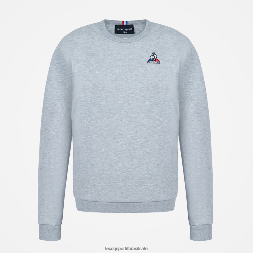 Le Coq Sportif roupas moletom cinza crianças 84V684660