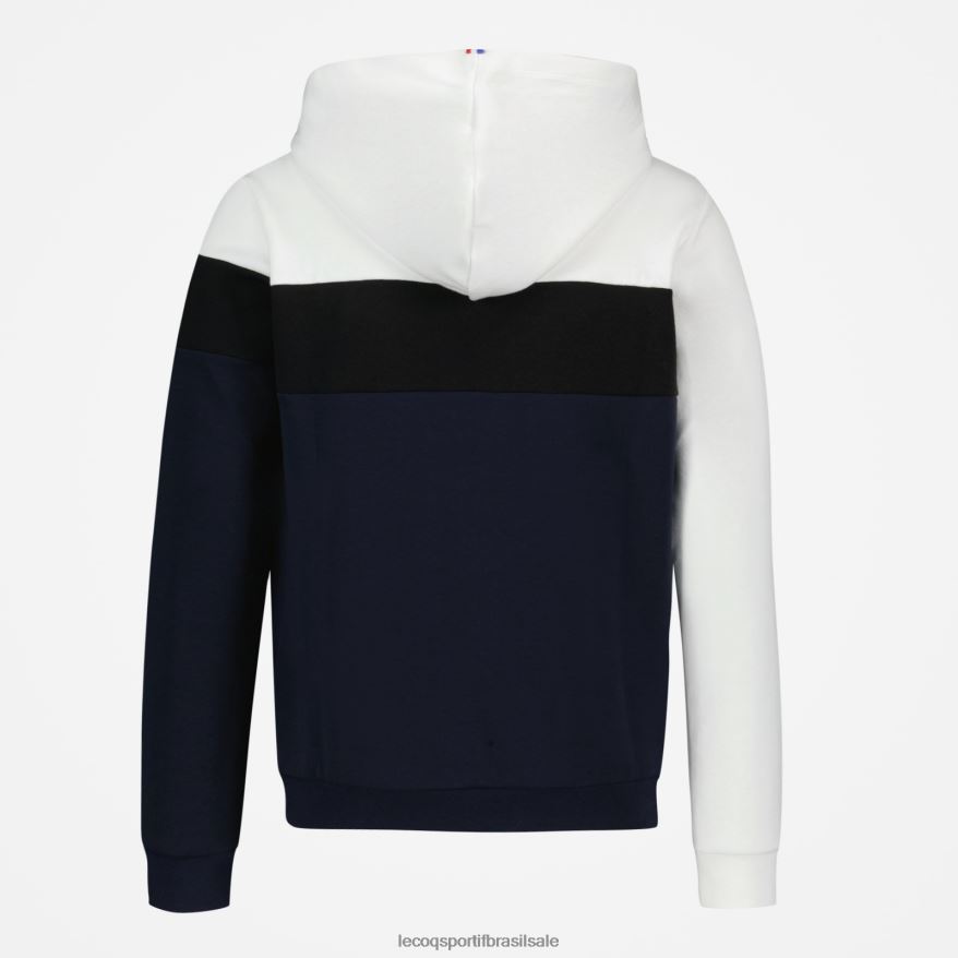 Le Coq Sportif roupas moletom com capuz azul crianças 84V684638