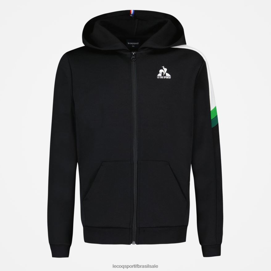 Le Coq Sportif roupas moletom com capuz e zíper multicolorido crianças 84V684391