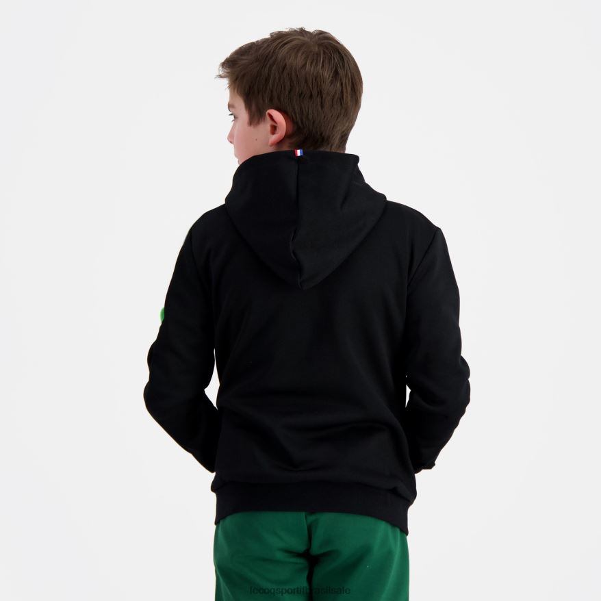 Le Coq Sportif roupas moletom com capuz e zíper multicolorido crianças 84V684391