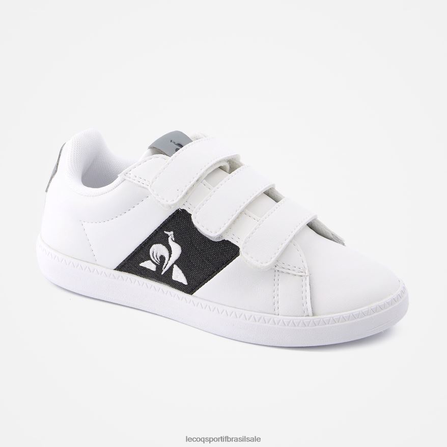 Le Coq Sportif sapato quadra de sapatoclássico 2 tons branco crianças 84V684686