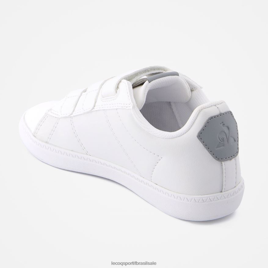 Le Coq Sportif sapato quadra de sapatoclássico 2 tons branco crianças 84V684686