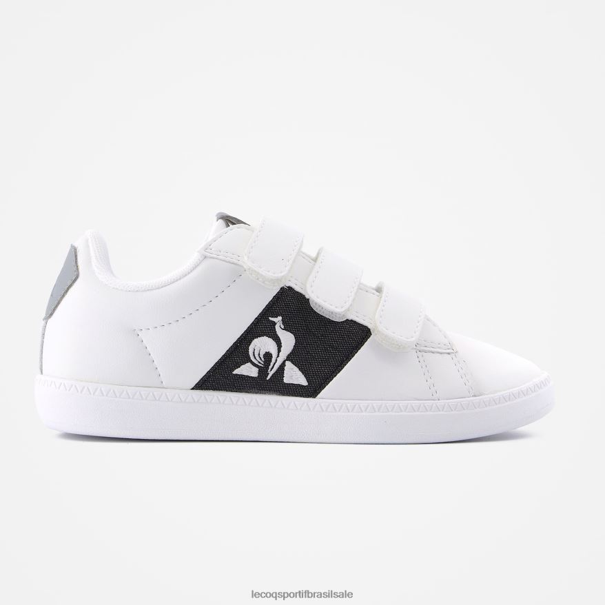 Le Coq Sportif sapato quadra de sapatoclássico 2 tons branco crianças 84V684686