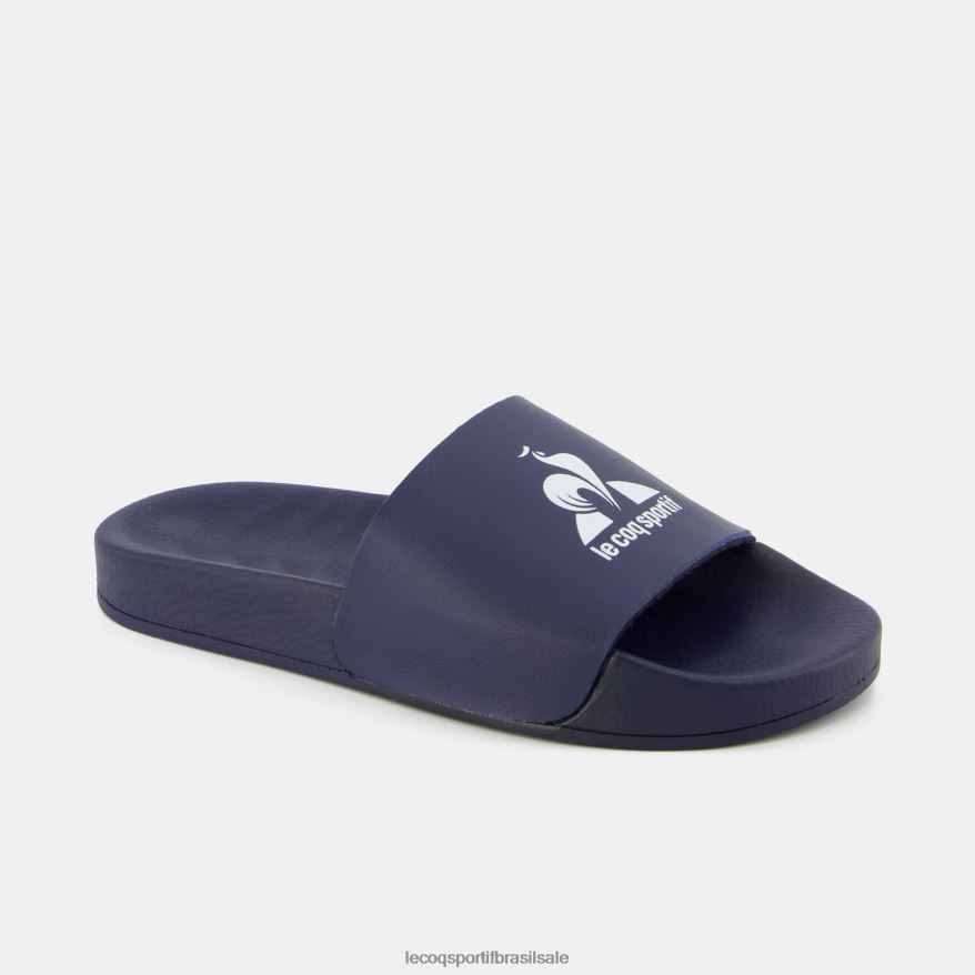 Le Coq Sportif sapato slides feitos na França azul crianças 84V684424