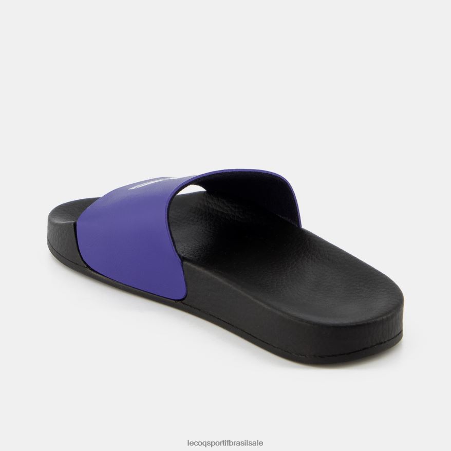 Le Coq Sportif sapato slides feitos na França pretos crianças 84V684425