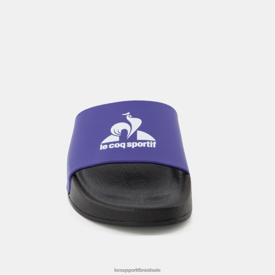 Le Coq Sportif sapato slides feitos na França pretos crianças 84V684425