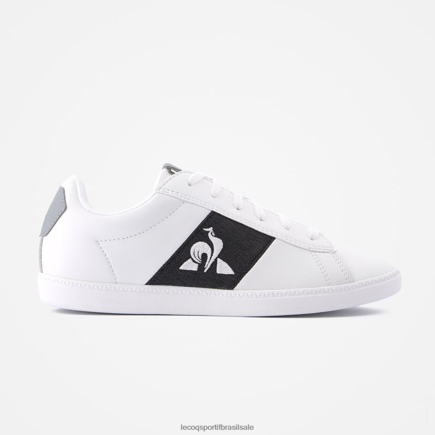 Le Coq Sportif sapato quadra de sapatoclassic júnior 2 tons branco crianças 84V684687