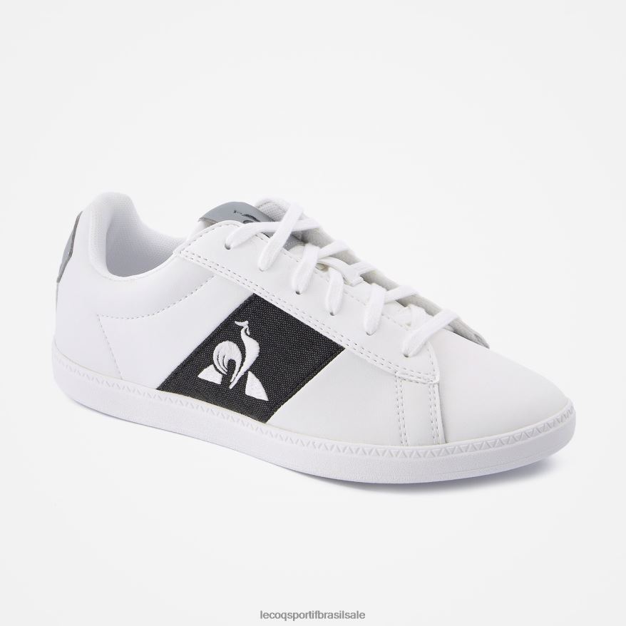 Le Coq Sportif sapato quadra de sapatoclassic júnior 2 tons branco crianças 84V684687