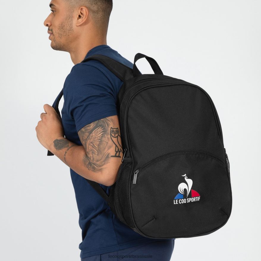 Le Coq Sportif acessórios mochila preta homens 84V684301