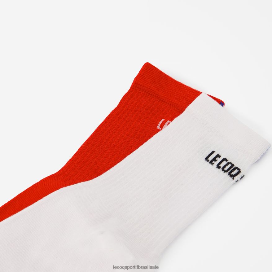 Le Coq Sportif acessórios meias brancas homens 84V684294