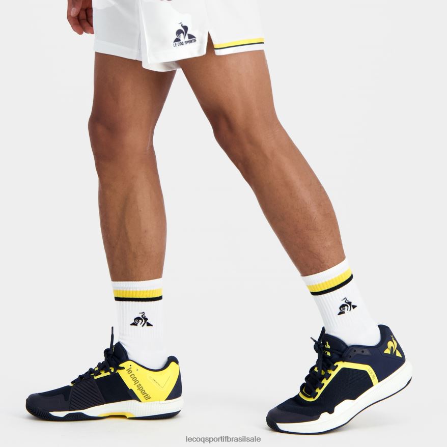Le Coq Sportif acessórios meias de futebol brancas homens 84V684289